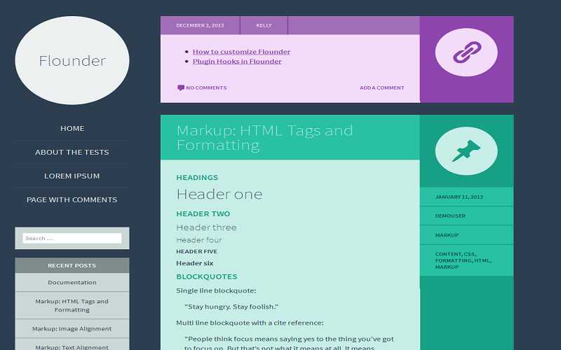 free responsive wordpress themes for bloggers