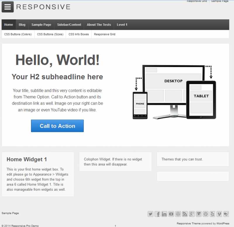 free responsive wordpress themes for bloggers