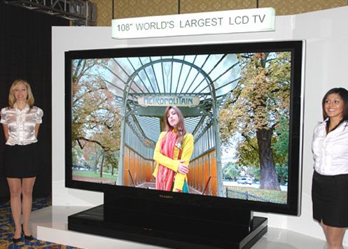 worlds largest tv