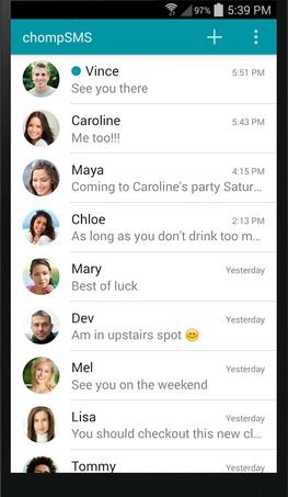 best texting app for android6