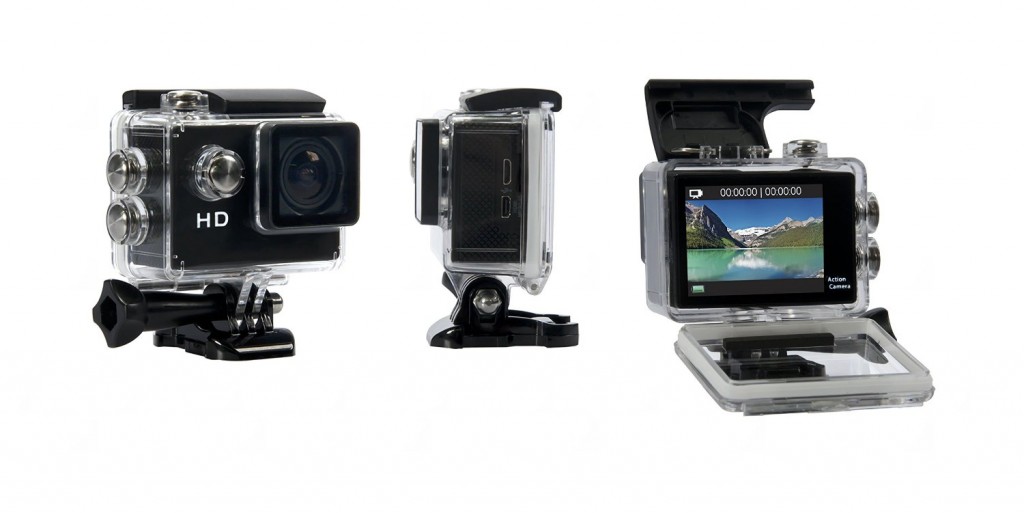 ASX ActionPro Sports Camera - HD Waterproof Shockproof Sports Camera