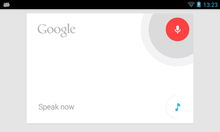 Google Now voice commands