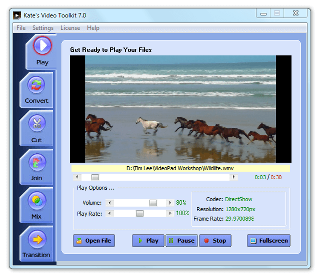Free video editing program