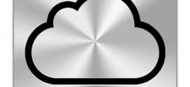 the logo of iCloud by iOS