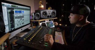 man recording with Pro Tools, one of the best recording software