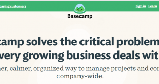 Basecamp, one of the best project management software