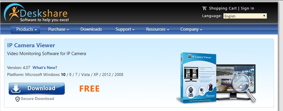 deskshare best webcam software website screenshot image